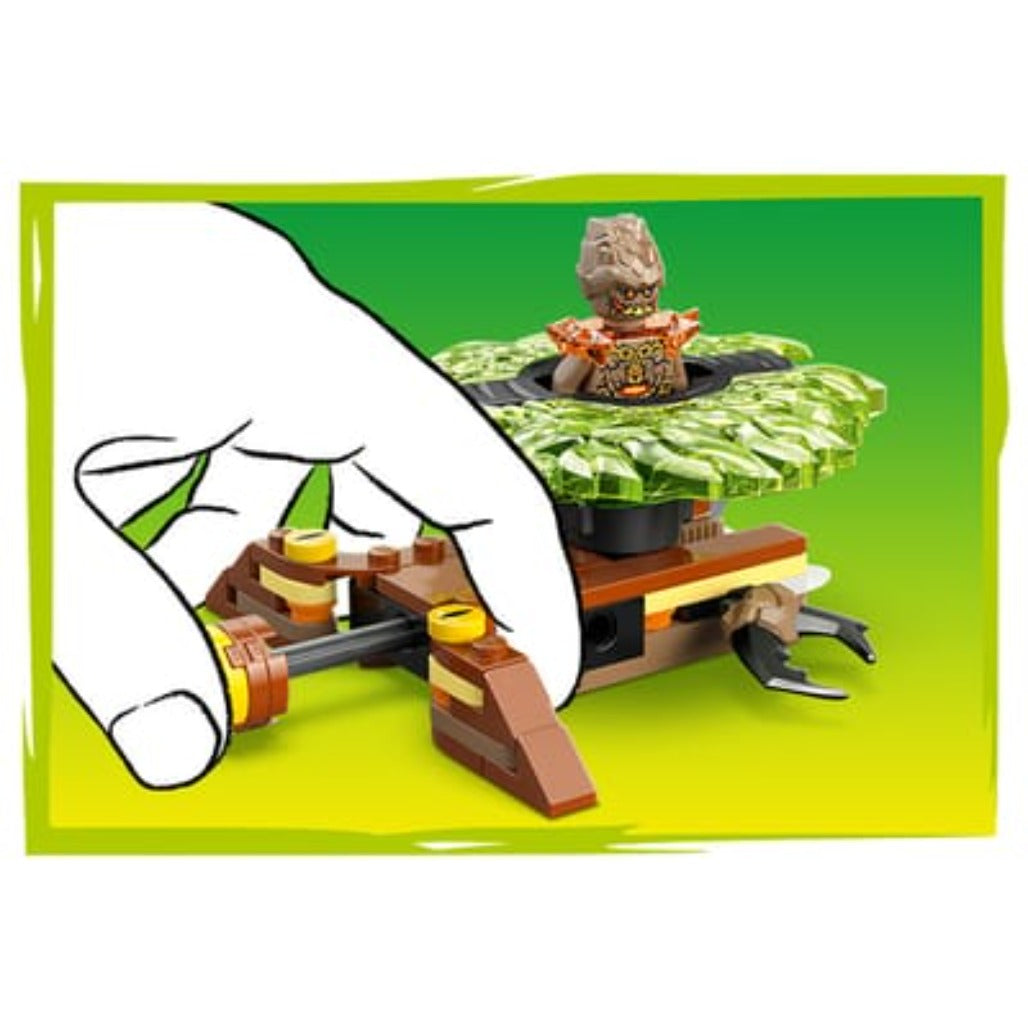 A Photo Of LEGO Lloyd vs. Earth Monster Spinner - 52 Pieces - 71850