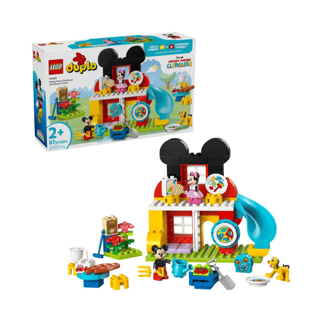 A Photo Of LEGO Mickey Mouse Clubhouse with Minnie & Pluto - 87 Pieces - 10465