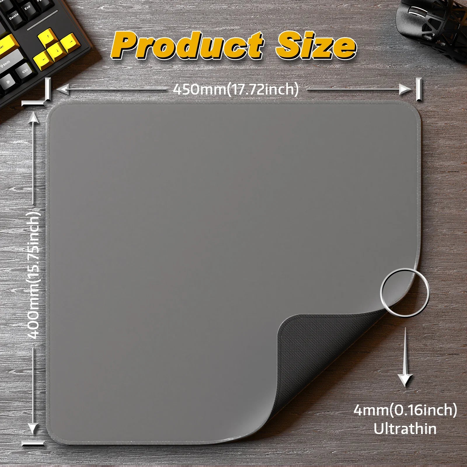 A Photo Of ATTACK SHARK CM02PRO eSport Gaming Mousepad – 900 × 400 × 4mm
