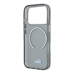 A Photo Of Lacoste iPhone 18 Pro Max MagSafe Case IML Smoked Matte Frosted Finish Hard Cover, Scratch Resistant