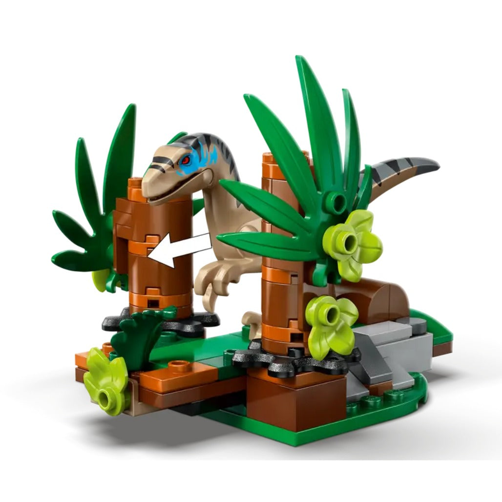 A Photo Of LEGO Jurassic World Raptor Off-Road Escape 285 Pieces - 76972