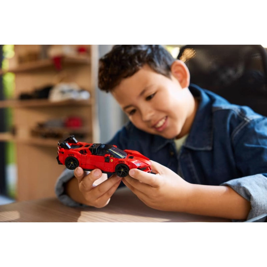 A Photo Of LEGO Ferrari SF90 XX Stradale Sports Car - 339 Pieces - 77254