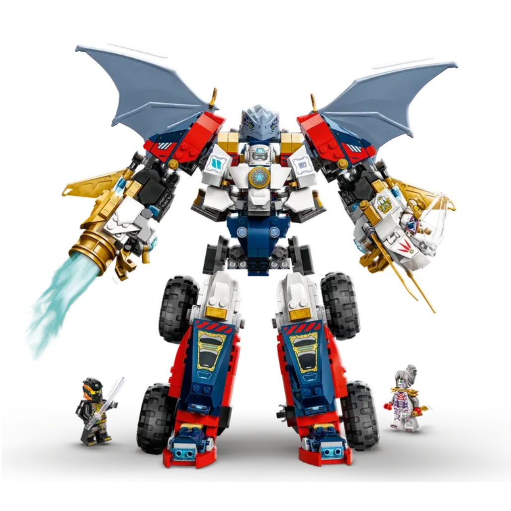 A Photo Of LEGO Ninjago Zane's Ultra Combiner Mech 1187 Pieces - 71834