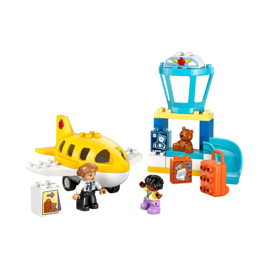 A Photo Of LEGO Duplo First Time at the Airport 23 Pieces - 10443