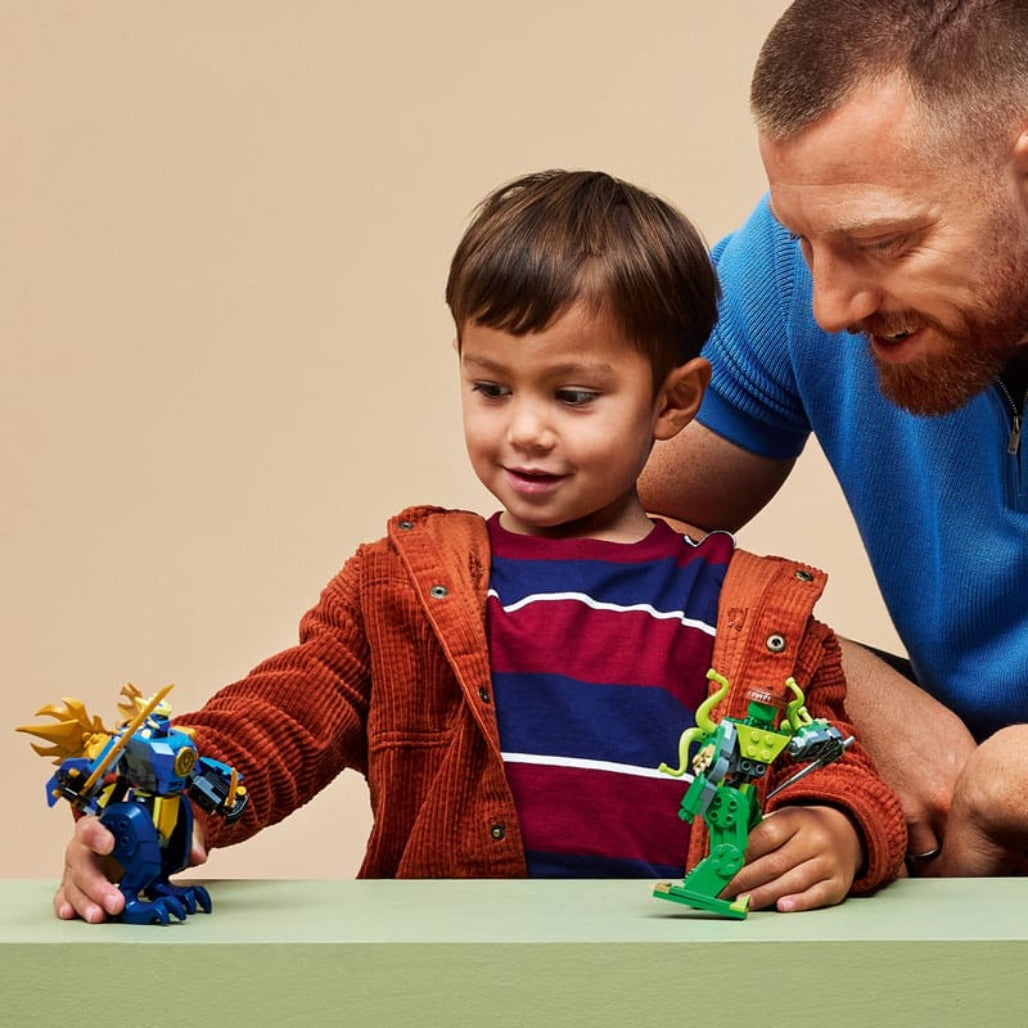 A Photo Of LEGO Jay's Dragon Mech Fight - 107 Pieces - 71853