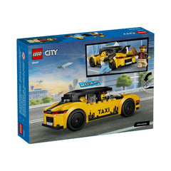 A Photo Of LEGO City Yellow Taxi 122 Pieces - 60487