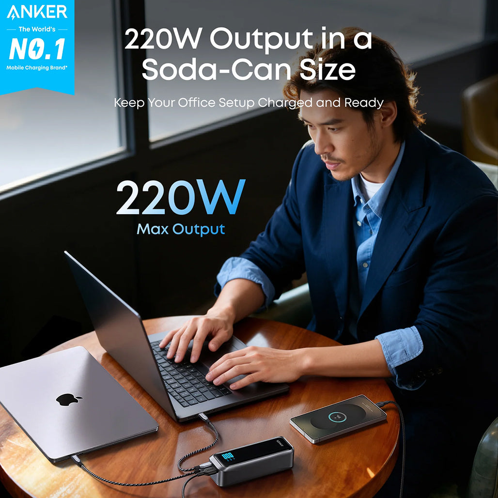 A Photo Of Anker Prime Power Bank 20,000mAh - 220W