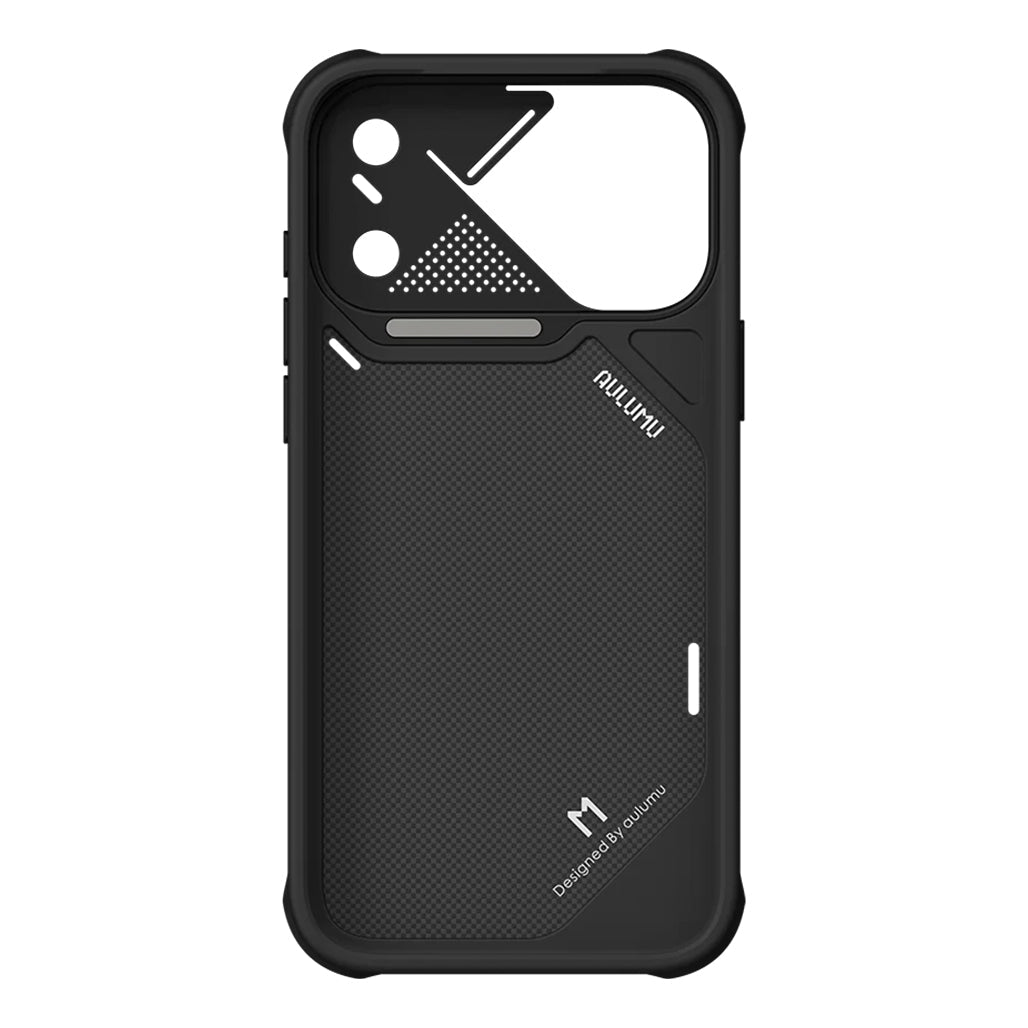 A Photo Of Aulumu A18 Armor Shockproof Aramid Fiber MagSafe Case for iPhone 18 Pro Max