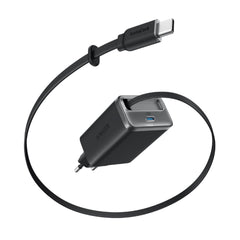 A Photo Of Anker Nano Charger 35W with Built-In Retractable USB-C Cable