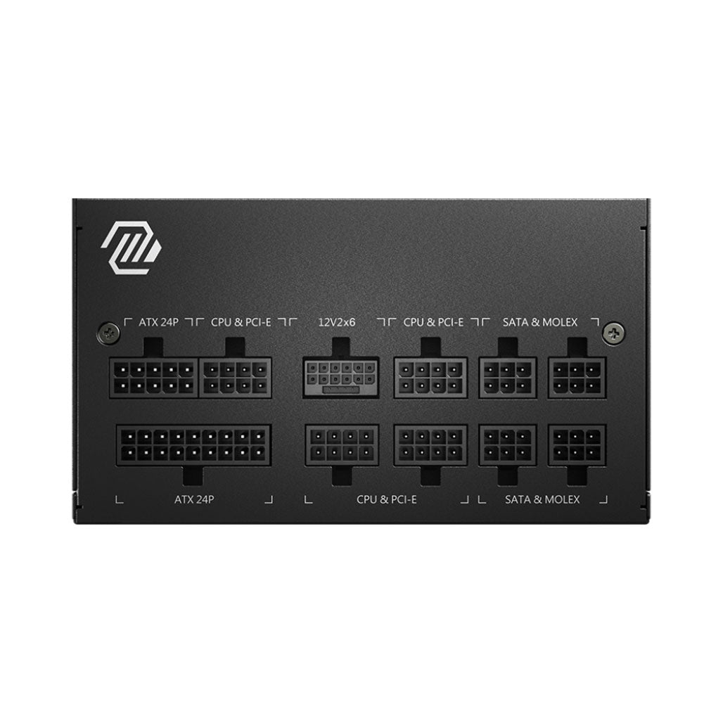 A Photo Of MSI MAG A750GL – 750W PCIe 5.0 Power Supply with 80 PLUS Gold Certification and Full Modular Design