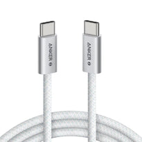 Anker 240W USB-C to USB-C Cable 1m – Fast Charging & Data Transfer, White | A8060H21