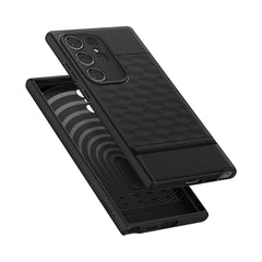 A Photo Of Caseology Parallax - Samsung S24 Ultra Cover Case - Matte Black