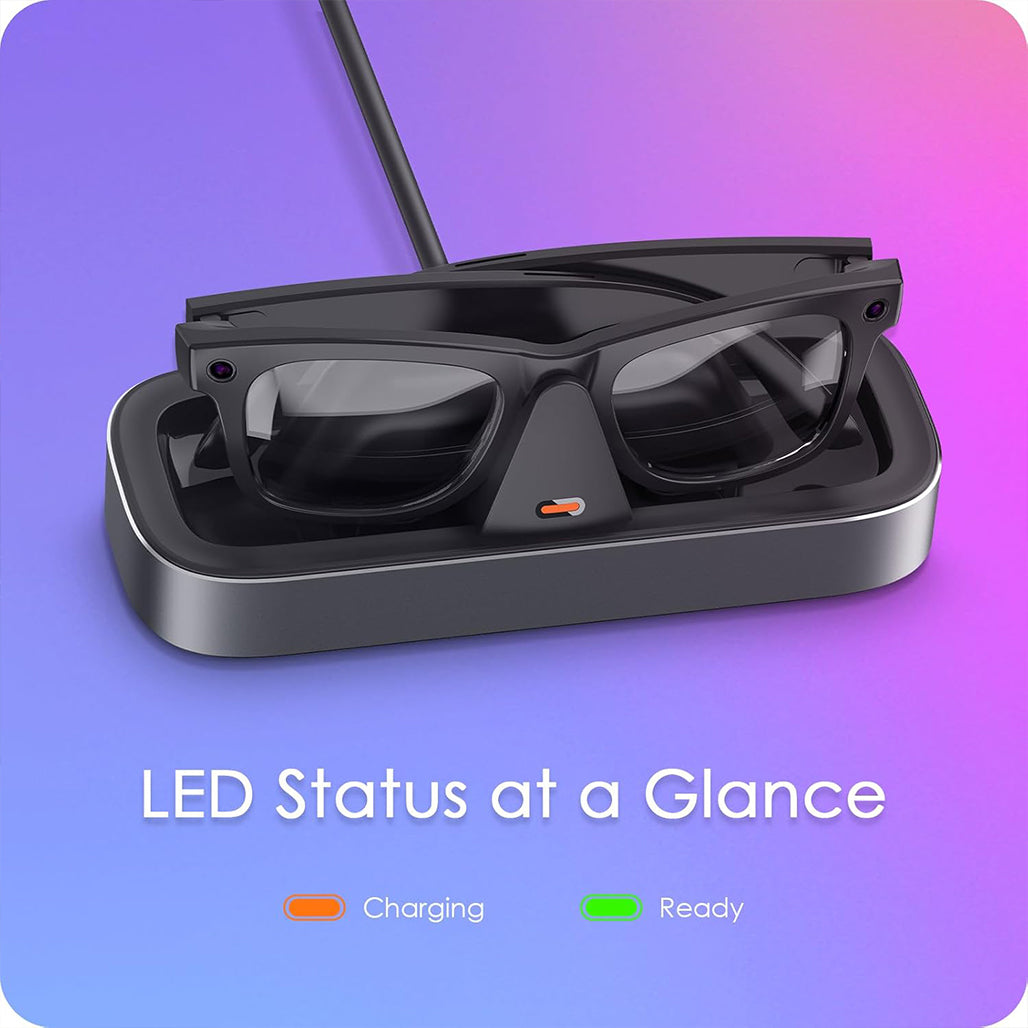 A Photo Of AI Glasses Charging Station for Meta Ray-Ban & Oakley Meta HSTN