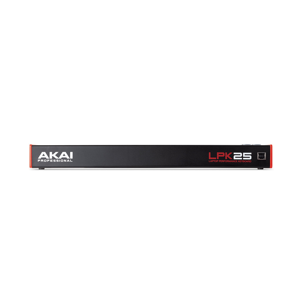 A Photo Of AKAI LPK25 MK2 - 25-Key USB MIDI Keyboard Controller