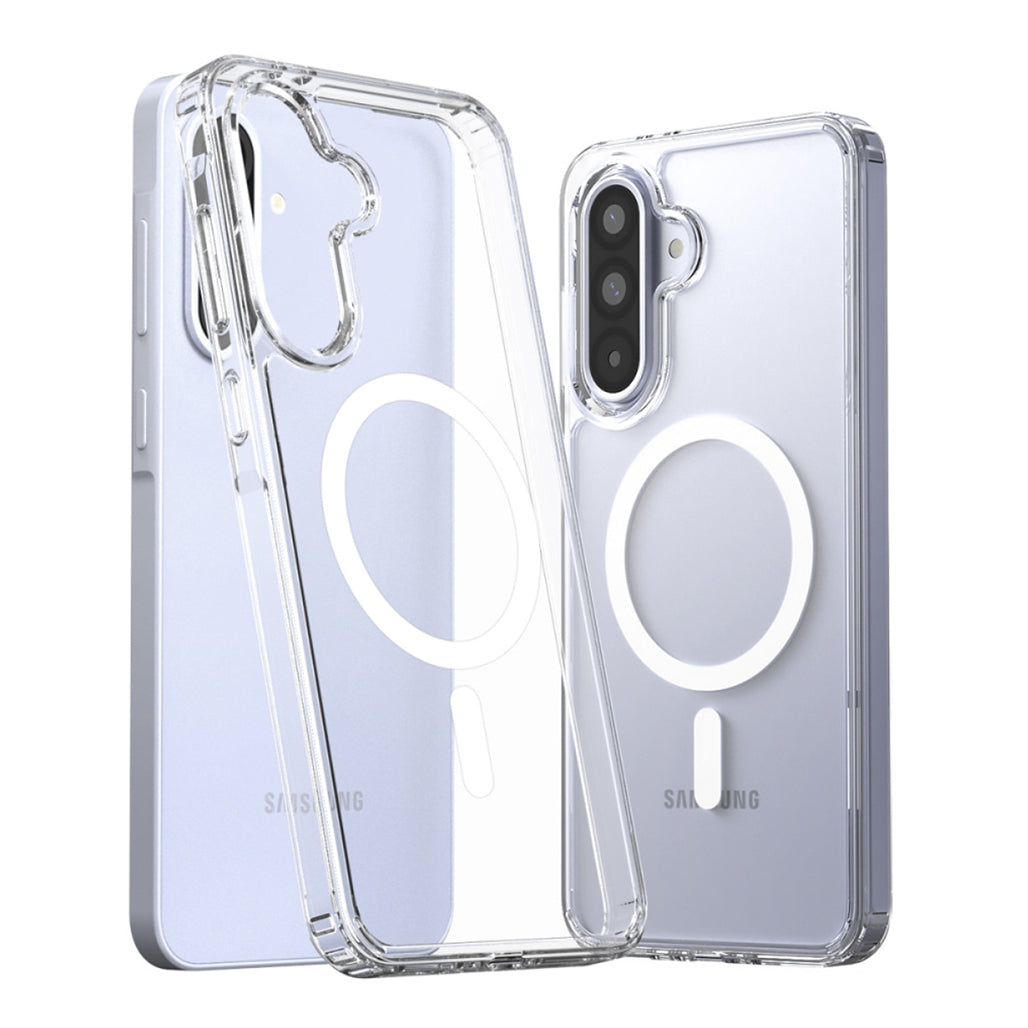 A Photo Of ARAREE Duple M Case for Samsung Galaxy A36 – Clear, Magnetic, Anti-Yellowing UV Coating, Durable Protection