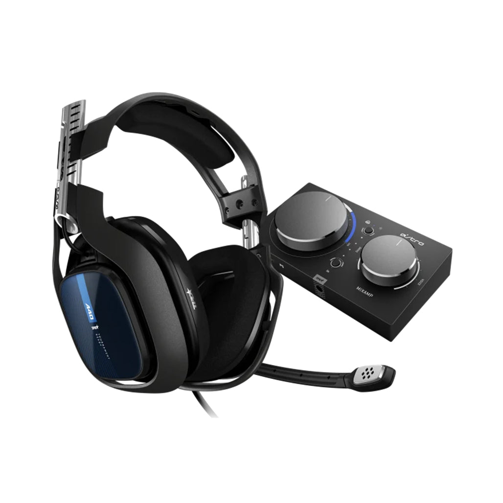 A Photo Of Logitech Astro A40 TR Headset + MixAmp PRO TR - Pro-Level Gaming Audio and Control