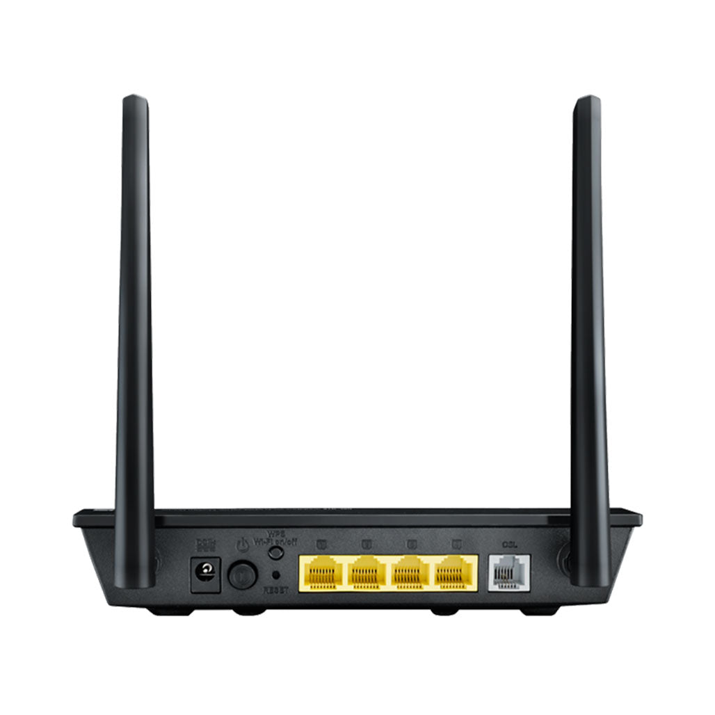 A Photo Of ASUS DSL-N16 300Mbps Wi-Fi VDSL/ADSL Modem Router | Dual-Band Connectivity | VPN Support | Multi-Service Compatibility