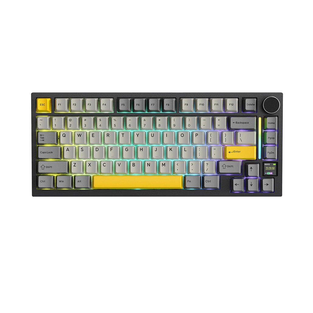 A Photo Of Attack Shark X820 Ultra - 75% Tri-Mode Gasket Wireless Mechanical Gaming Keyboard