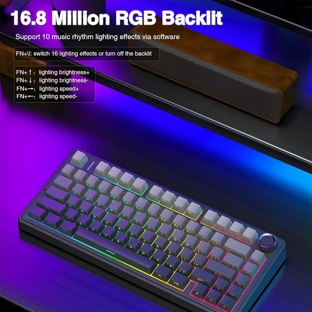 A Photo Of AULA F75 Pro - Wireless Mechanical Gaming Keyboard