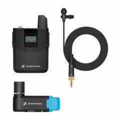 A Photo Of Sennheiser AVX-ME2 SET Digital Camera-Mount Wireless Lavalier Microphone System - 1.9 GHz Professional Audio Solution