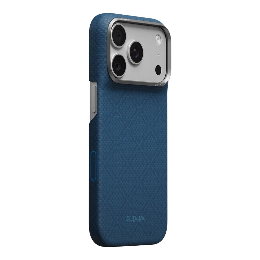 A Photo Of Pitaka Edge Case for iPhone 18 Pro / iPhone 18 Pro Max – Ultra-Thin Aramid Fiber MagSafe Case