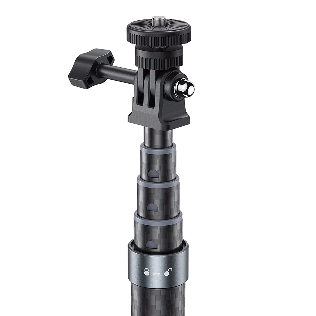 A Photo Of Acefast E38 Carbon Fiber Telescopic Selfie Stick
