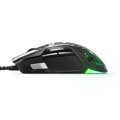 A Photo Of SteelSeries Aerox 5 Wired Gaming Mouse - Ultra-Lightweight with RGB, AquaBarrier, and TrueMove Air Sensor