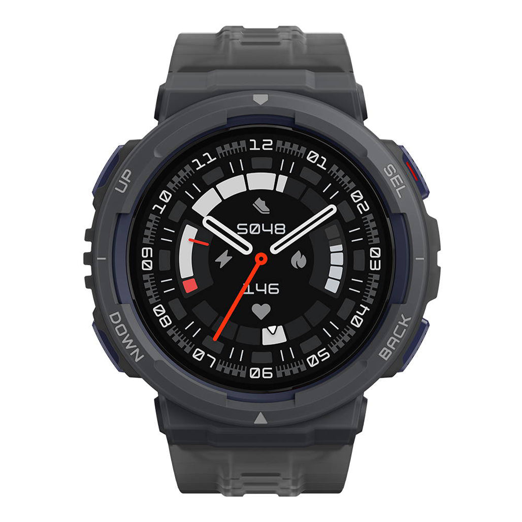 A Photo Of Amazfit Active Edge Midnight Pulse - Rugged Smart Watch