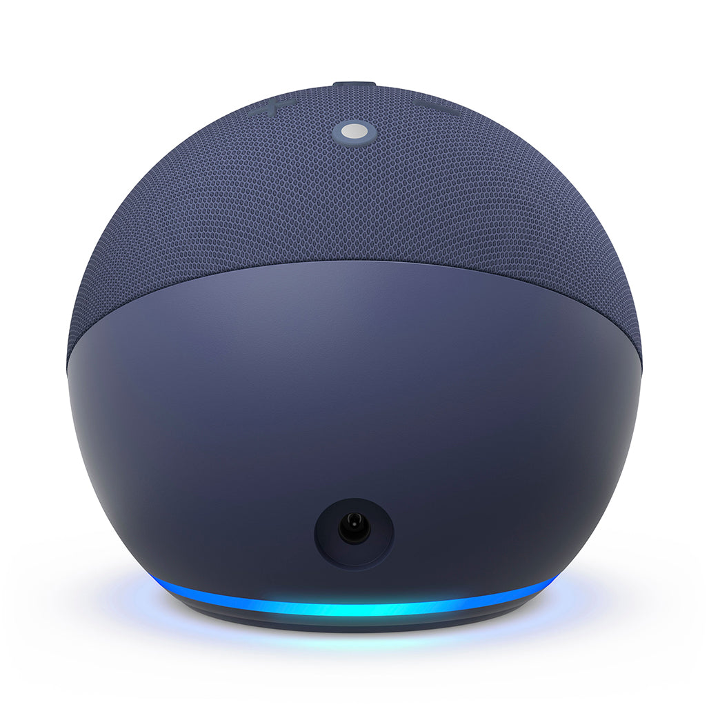 A Photo Of Amazon Echo Dot (5th Gen, 2022 Release) - Deep Sea Blue | Superior Sound, Smart Home Integration, and Eco-Friendly Design