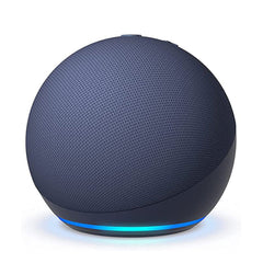 A Photo Of Amazon Echo Dot (5th Gen, 2022 Release) - Deep Sea Blue | Superior Sound, Smart Home Integration, and Eco-Friendly Design