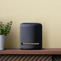 A Photo Of Amazon Echo Studio (Newest Model) | Premium Smart Speaker with Dolby Atmos, Spatial Audio, and Alexa – Charcoal