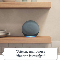 A Photo Of Amazon Echo (4th Gen) – Premium Sound, Smart Home Hub, and Alexa Integration