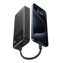Anker 20K 30W Power Bank – High-Capacity Fast Charging with USB-C & USB-A Ports, Digital Display, Eco-Friendly Design