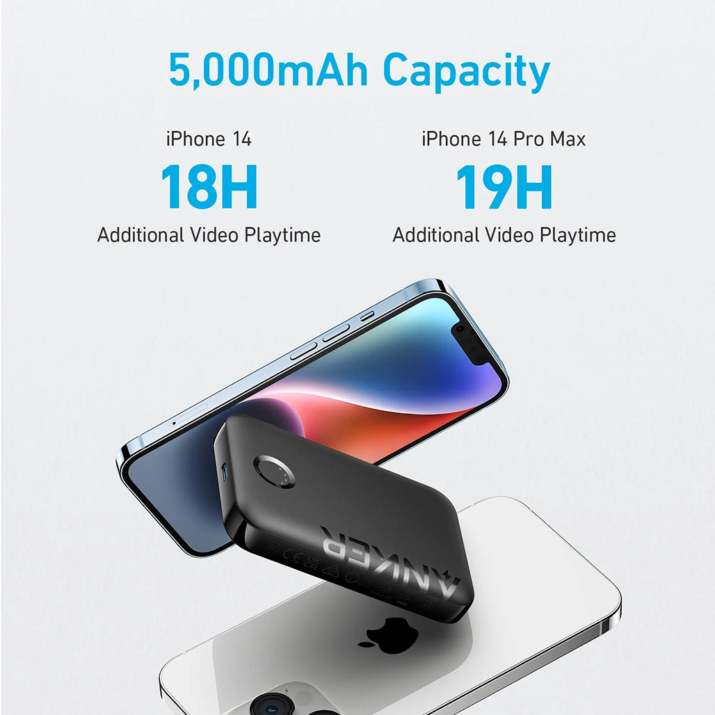 A Photo Of Anker 321 MagGo Battery (PowerCore Magnetic 5K) - A1616H11