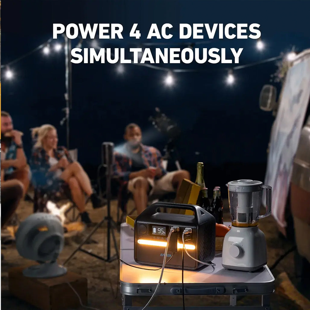 A Photo Of Anker PowerHouse 535 – 512Wh Portable Power Station | 500W Fast Charging & Long-Lasting Battery