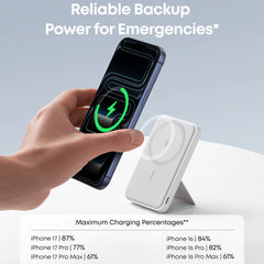 A Photo Of Anker 622 Magnetic Battery (MagGo) - 5000mAh Wireless Power Bank