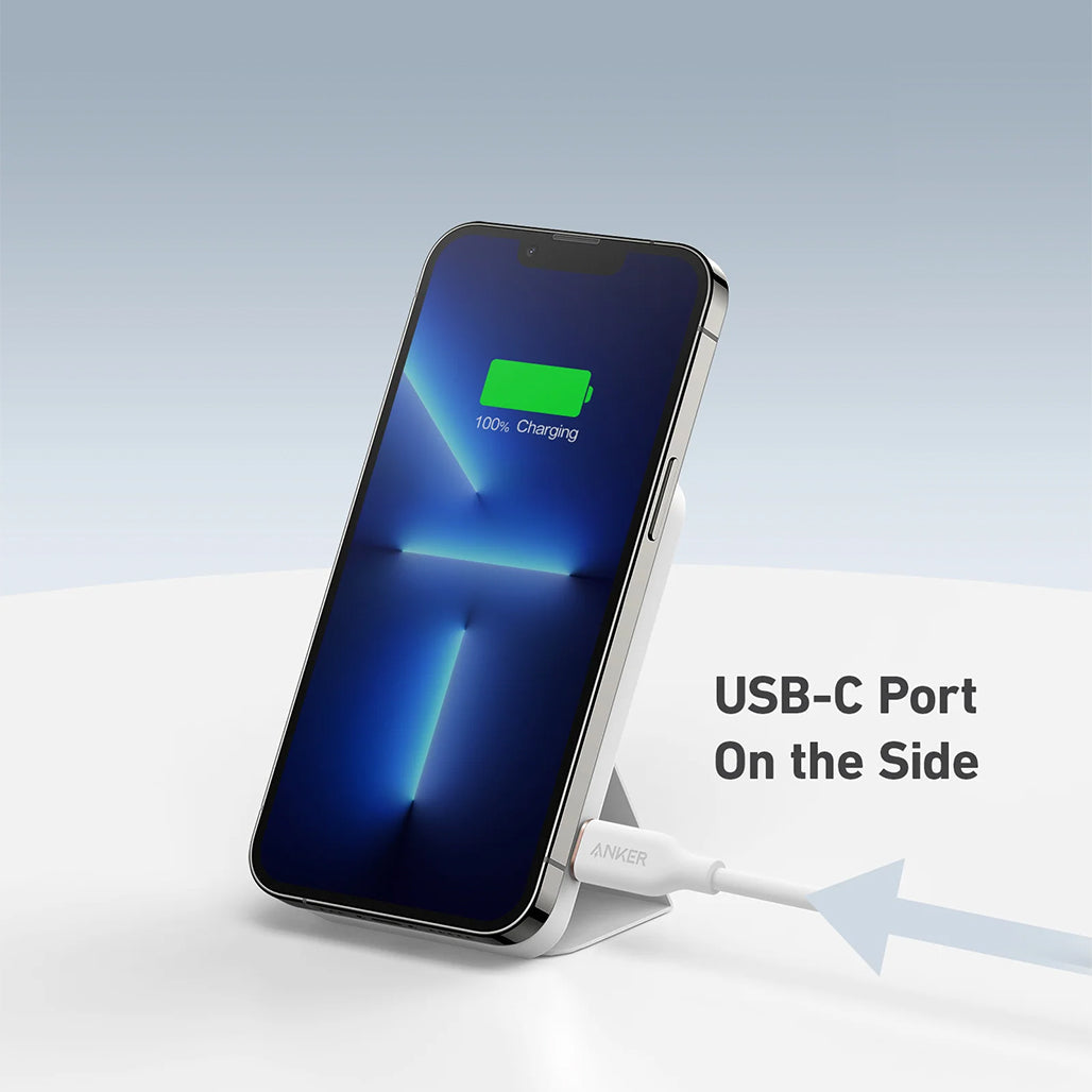 A Photo Of Anker 622 Magnetic Battery (MagGo) - 5000mAh Wireless Power Bank