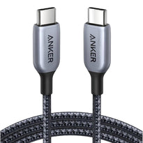 Anker 765 USB-C to USB-C Cable (Nylon) 240W 6ft – Durable and Fast Charging Cable for Apple & Samsung Devices
