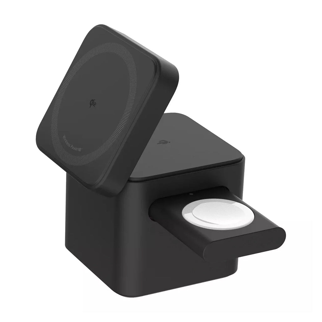 A Photo Of Anker MagGo 3-in-1 Wireless Charging Station with Qi2 | Fast & Convenient Apple Device Charging