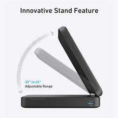 A Photo Of Anker MagGo Power Bank (6.6K) - 15W Ultra-Fast Wireless Charging, Adjustable Stand, and Magnetic Compatibility
