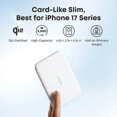 A Photo Of Anker Nano Power Bank (5K, MagGo, Slim) - A1665