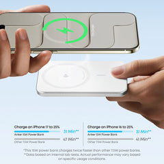 A Photo Of Anker Nano Power Bank (5K, MagGo, Slim) - A1665