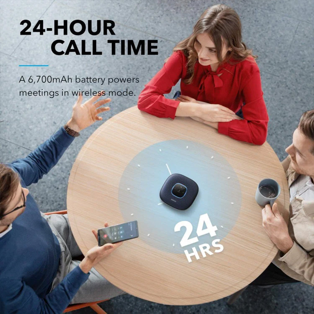 A Photo Of Anker PowerConf Bluetooth Speakerphone - A3301Z11