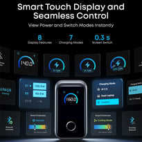 Anker Prime 160W USB-C Charger – 3 Port Fast Charging with Smart Display