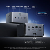 Anker Prime TB5 Thunderbolt 5 Docking Station 14-in-1 with 8K Display Support