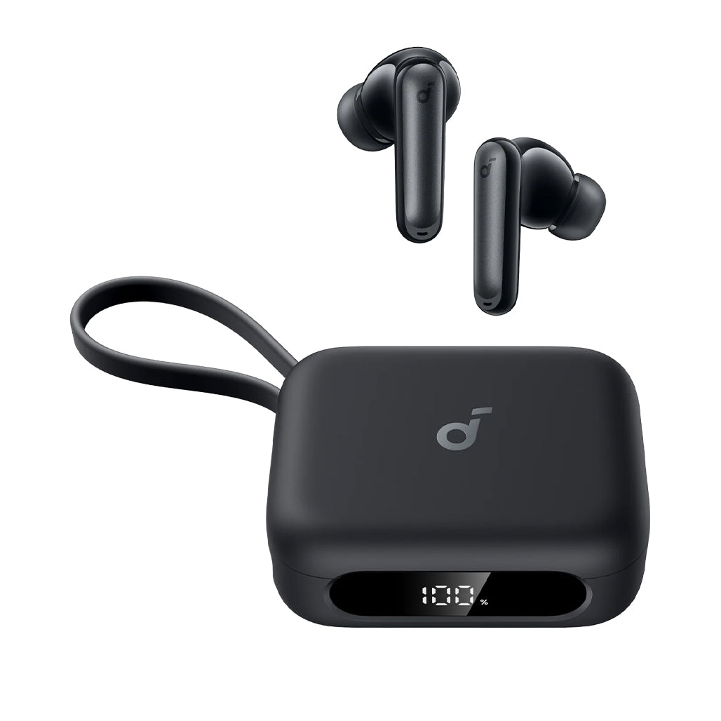 A Photo Of Anker Soundcore P41i Wireless Earbuds with Built-In Phone Charging Case