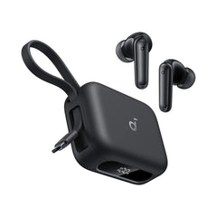 A Photo Of Anker Soundcore P41i Wireless Earbuds with Built-In Phone Charging Case