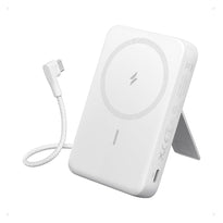 Anker Zolo 10000mAh 30W Magnetic Power Bank with Built-In USB-C Cable – Fast Charging & Wireless Convenience (Model A1685)