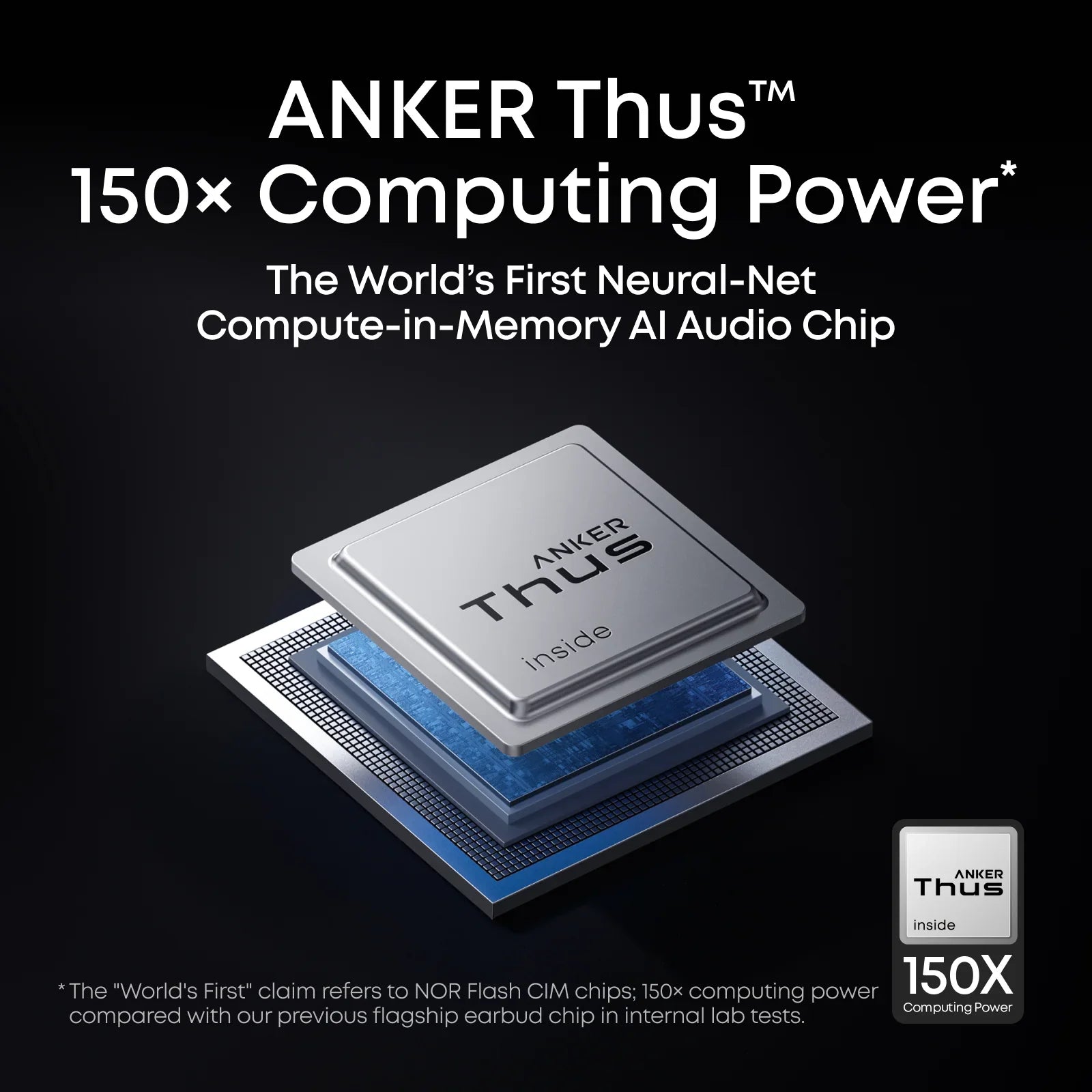 A Photo Of Anker Liberty 5 Pro Max - AI Note-Taker Smart Screen Earbuds