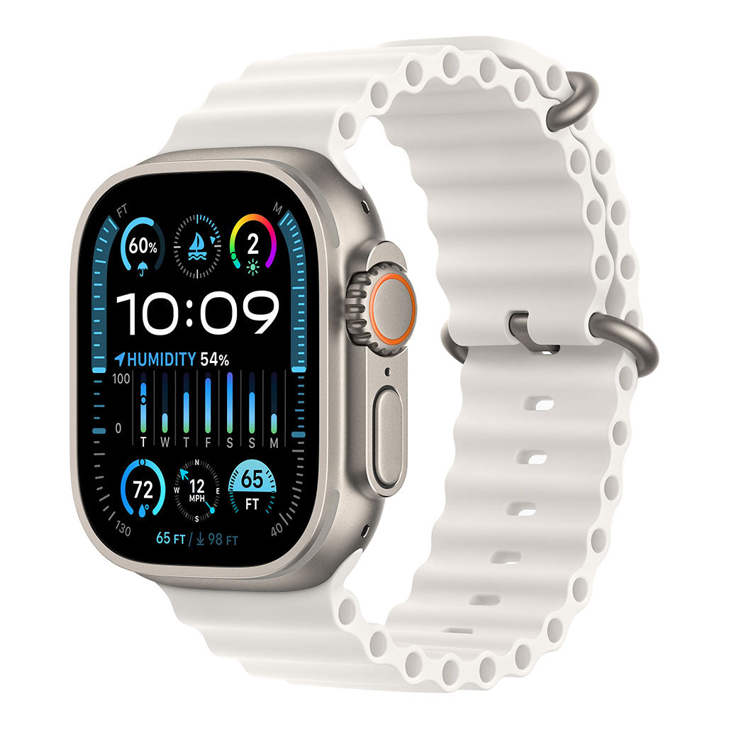 A Photo Of Apple Watch Ultra 2 with Ocean Band